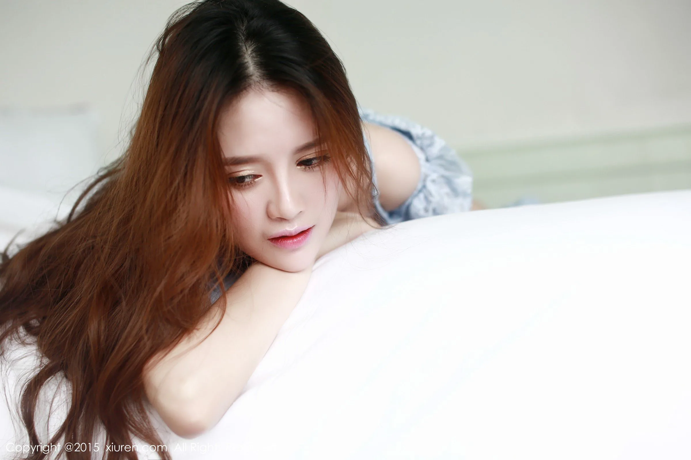 [XiuRen.com] Số 376 Bộ ảnh tươi tắn và gợi cảm của Cao Lưu Mèo Sữa - 34